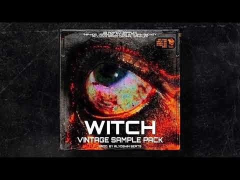 VINTAGE SAMPLE PACK - "WITCH" ( Samples for Drill, Trap, Hip-Hop | Piano, Guitar, Flute, Vocal )