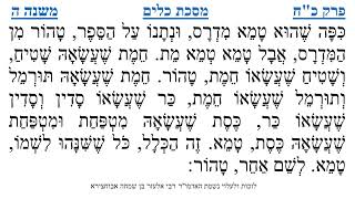 מסכת כלים פרק כ"ח משנה ה