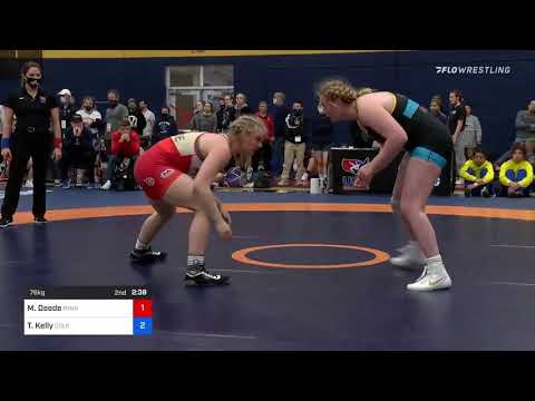 76 Kg Rr Rnd 2 - Marlynne Deede, Minnesota Storm Vs Tristan Kelly, Colorado