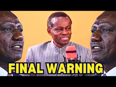 PLO Lumumba Issues Final Warning to Ruto: “Kenya Is on the Brink — We Must Act NOW!”