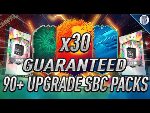 X30 GUARANTEED 90+ DOUBLE UPGRADE SBC! TOTY PACKED! - FIFA 20 ULTIMATE TEAM