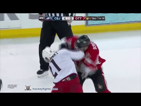 James Wisniewski vs Mark Borowiecki Nov 17, 2013