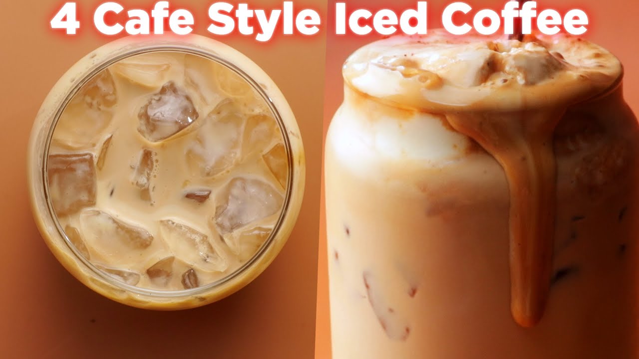4 Refreshing Iced Coffee Recipes for Summer, Cafe-Style Iced Coffees