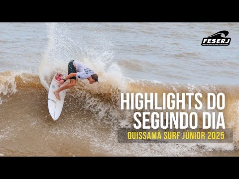 Highlights do segundo dia - Quissamã Surf Júnior 2025 #Feserj #Quissama #BarraDoFurado #Surf #RJ