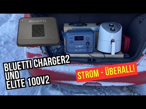 Bluetti Elite 100 V2 & Charger 2: Notstrom & Mobilenergie
