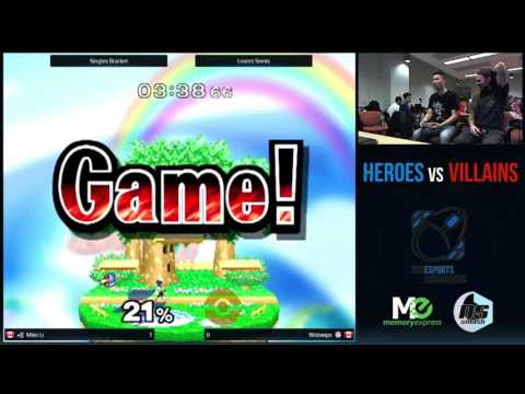 Heroes vs. Villains - Losers Semis - Mike Li vs. Webwipe