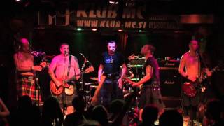 The Real McKenzies - Mainland, MC, Maribor 27.8.2010