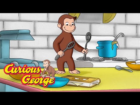 Curious George 🐵 Baking with George 🐵 Kids Cartoon 🐵 Kids Movies 🐵 Videos for Kids