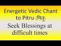 ENERGETIC Vedic Chant to Pitrus (पितृ) to get Blessings | Ghana Patha | Yajur Veda | Sri K. Suresh