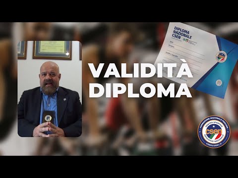 Il Diploma CSEN è Riconosciuto?