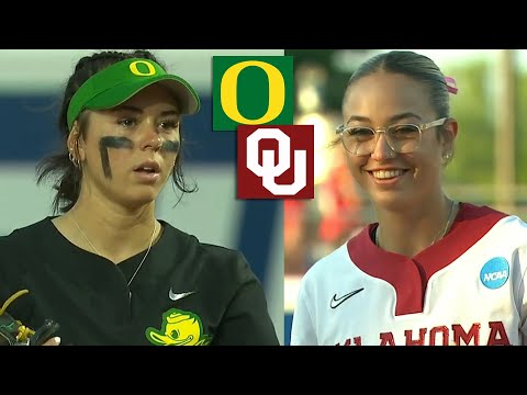 #2 Oklahoma vs #16 Oregon Women's College Softball Highlights Full Game, June 1 2025