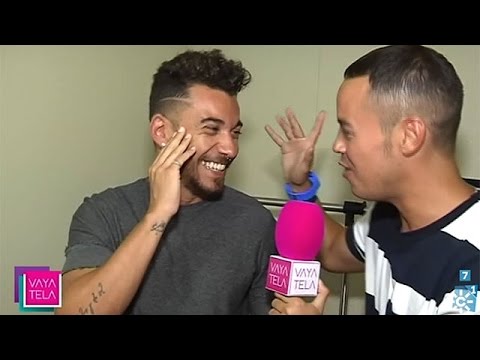 "Vaya Tela" entra en el camerino de Sergio Contreras