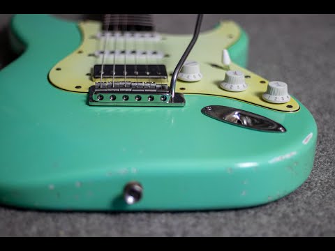 Gray Guitars Store - Emperor Model in Bashed Sea Foam Green nitro