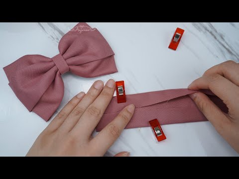 EASY NO SEW Hair Bows 🎀 How to Make Hair Bows WITHOUT...