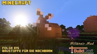 preview picture of video 'Let´s Play Minecraft [HD+] #015 - Baustoffe Für Die Nachbarn- BuildCraft IndustrialCraft2 Millenaire'