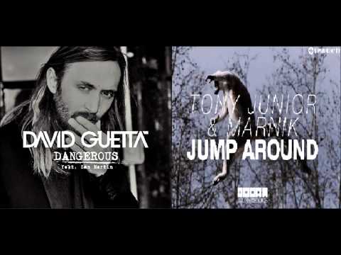 David Guetta vs Steve Aoki vs Tony Junior- Dangerous Jump Around(Zanny & Jrod mashup)