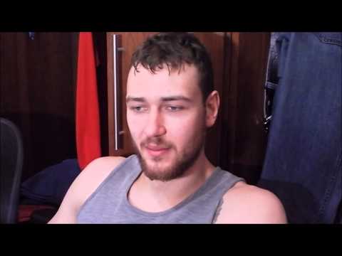 Donatas Motiejunas after scoring career-high 21 vs. Kings