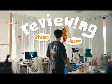 reviewing products in my long term home before moving | muji, ikea & designer pieces