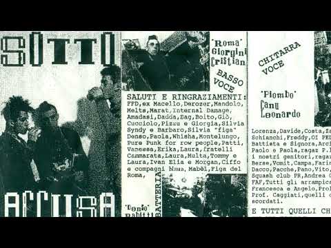 Sotto Accusa demo tape 1996