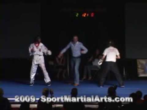 Regina Thompson vs. Laura Minucci - New England Open 2009 - Women's Super Fight Rd 1