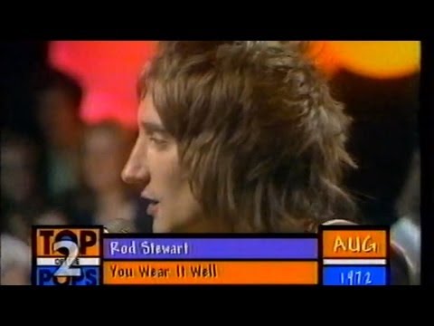 Rod Stewart Feat. Faces - You Wear It Well - TOTP2 1972