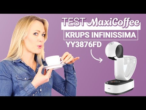 DOLCE GUSTO INFINISSIMA | Machine à capsule Krups | Le Test MaxiCoffee