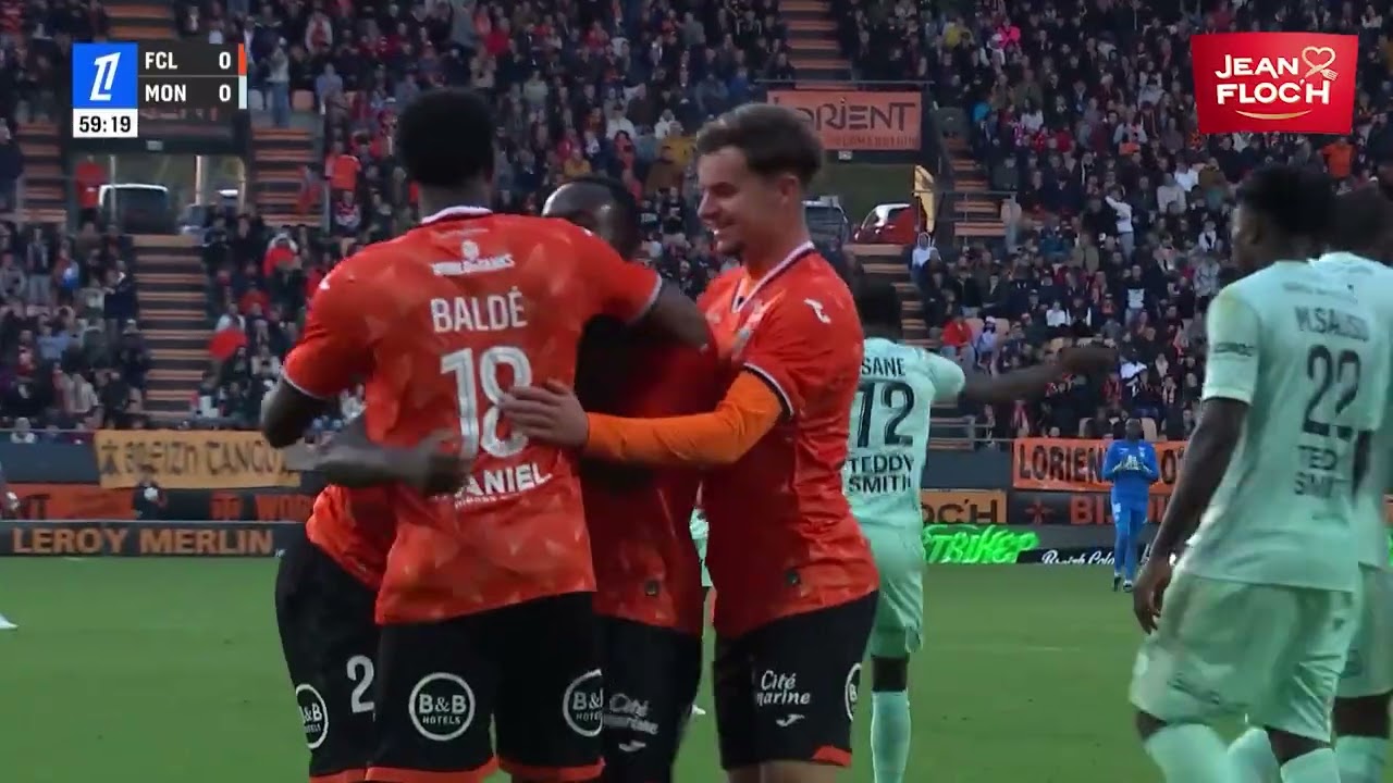 FC Lorient 1 - 0 AS Monaco FC highlights