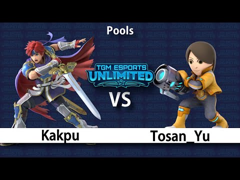 TGM eSports Unlimited - Pools - Kakpu (Roy, King K. Rool) vs. Tosan_Yu (Mii Gunner)