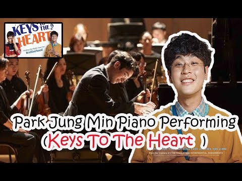 park jung min piano performing ( keys to the heart movie 2018)