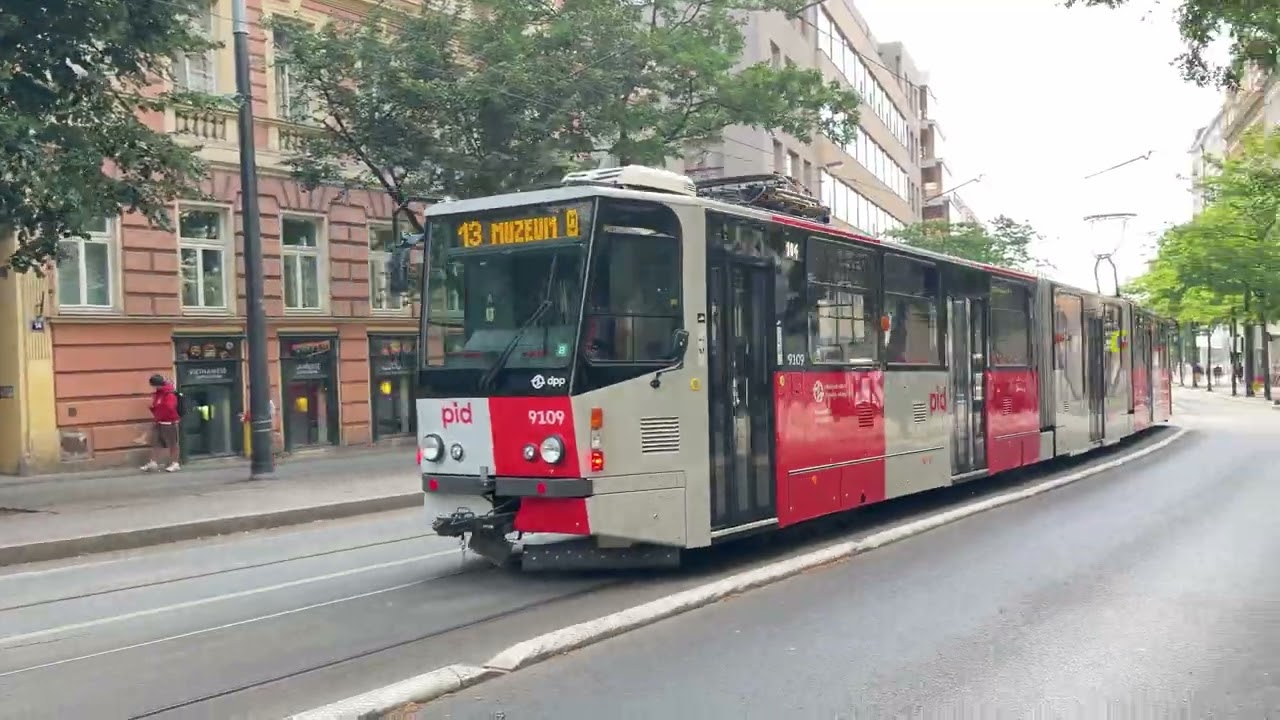 Трамваи KT8 в Праге / KT8 trams in Prague