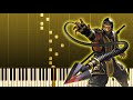 Mortal Kombat Theme Piano Tutorial Synthesia