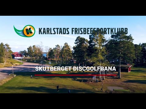 Skutberget DGB - Karlstad discgolf flyover