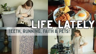 Back to a routine, positive mindset, reading the bible, & little new additions🐹💕|A Lighter Life Vlog