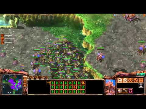 Destiny going mass queens (Opponent goes HT) [Game 14] (Part 2/2) - Starcraft 2