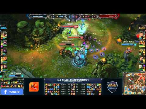 LMQ vs LoLPro Map 1 - Grand-final - NA Challenger Series #1