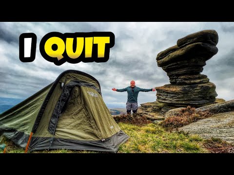 I QUIT my job to go CAMPING