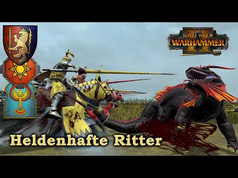 Heldenhafte Ritter & Eierdiebe - Total War: Warhammer 2 Multiplayer Schlacht deutsch