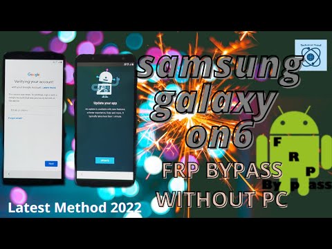 Samaung galaxy On6 Frp Bypass||SM-J600G Frp bypass||YouTube Update Problem Solve||Sem PC||2022