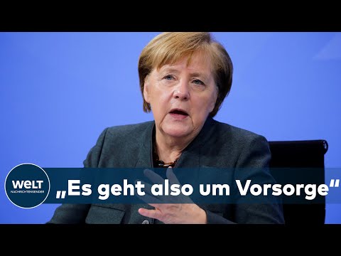 WELT DOKUMENT: Kein Mega-Lockdown - Statement von Kanzlerin Angela Merkel nach dem Corona-Gipfel