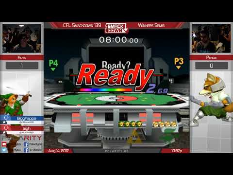 CFL Smackdown 139 Melee - Kuya (Link) vs Pengie (Fox) - Winners Semis