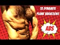 #Short 🧨 13 Dynamite Plank Variations | Planks Core Abs Home Gym Workout BJ Gaddour