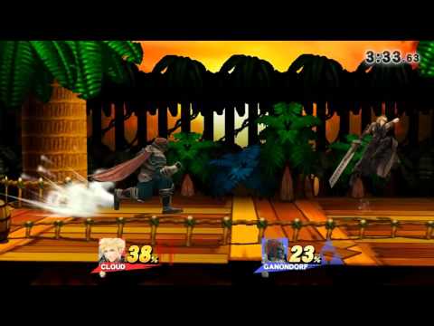 Super Smash Bros. Wii U. - Ganondorf vs. Cloud