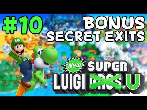 New Super Luigi U Bonus Episode - Secret Exits and Secret Courses!