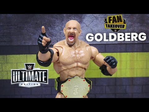 WWE Mattel Amazon Exclusive Fan Takeover Ultimate Edition WCW Bill Goldberg Figure Review!