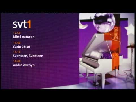 SVT1 ident menu "lek/show" 2008