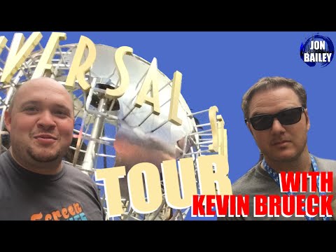 UNIVERSAL STUDIOS TOUR w/KEVIN BRUECK