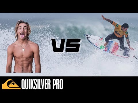 Marco Mignot VS Gabriel Medina Quiksilver Pro France  (Heat Review)