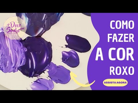 COMO FAZER A COR ROXO ( COLORIMETRIA/CHANTININHO)