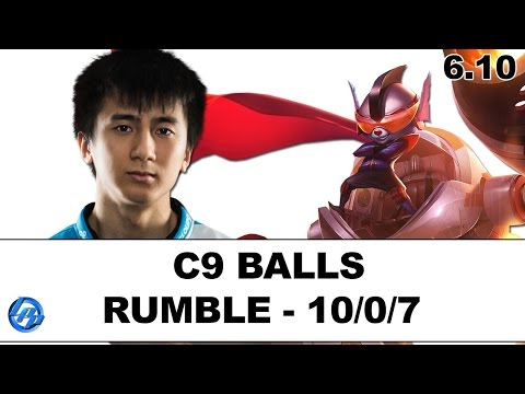 C9 Balls - Rumble vs Ekko - NA Ranked