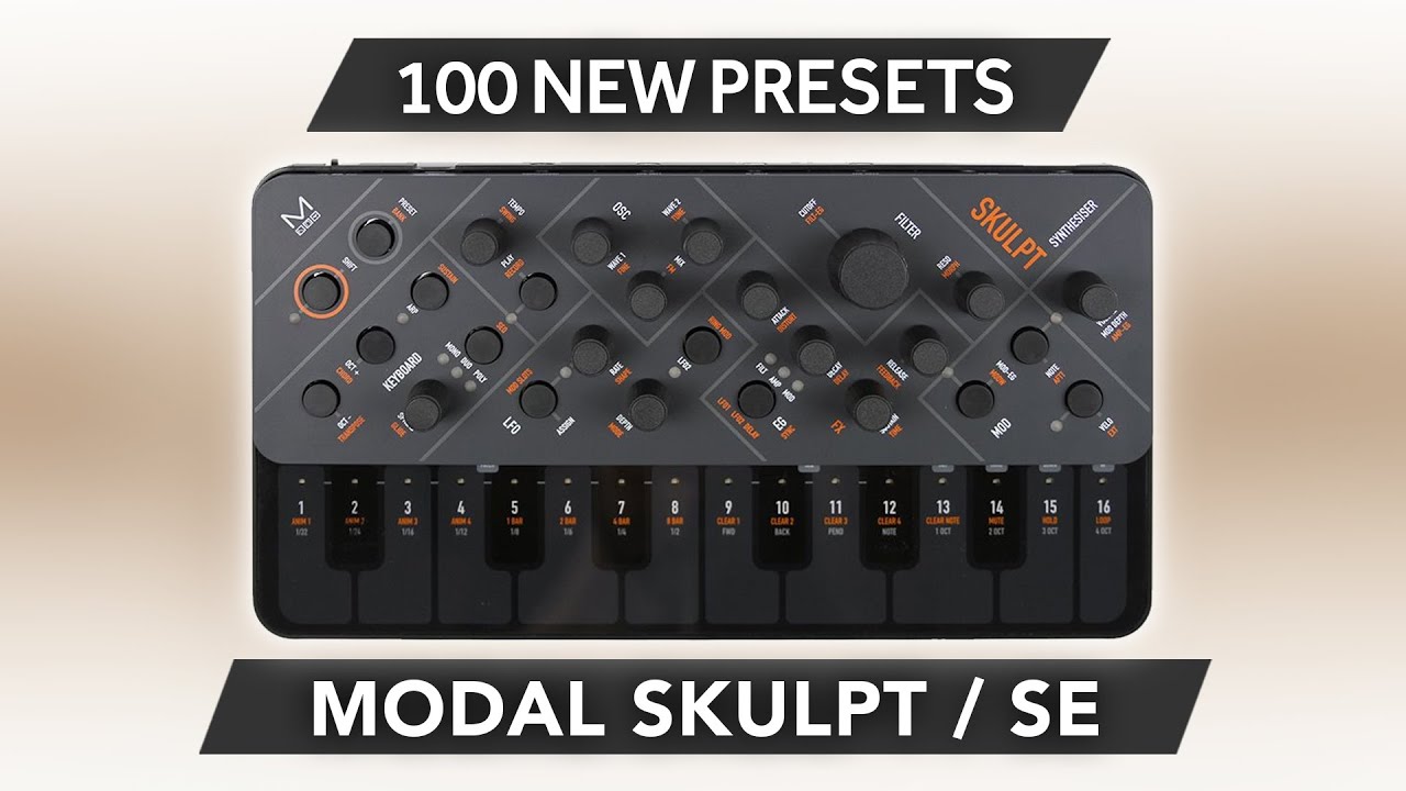 SCL353 - Jimi Uno Signature Sounds - Modal Skulpt / SE ( 100 presets ) - Video Preview 1